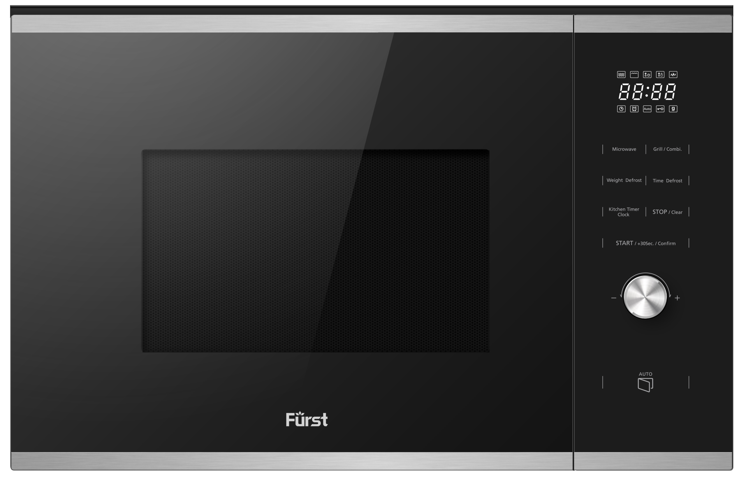 FURST FO-12501BK BUILT-IN MICROWAVE OVEN: "ONE-TOUCH" TECHNOLOGY - ELEVATING THE LUXURY KITCHEN